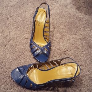 Bandolino Blue Women's Heeled Sandal